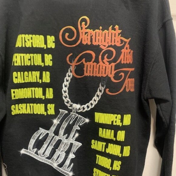 ICE CUBE CANADA TOUR WOMENS HOODIE - Picture 4 of 4